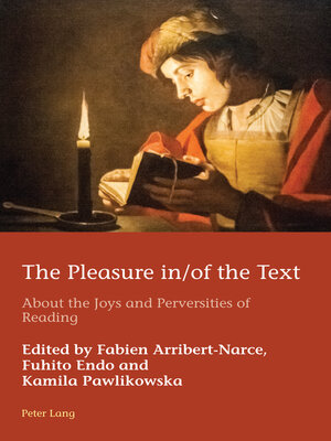 cover image of The Pleasure in/of the Text
